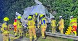 Schwerer Verkehrsunfall auf der Autobahn