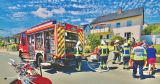 Feuerwehr, Notarzt und Rettungsdienst im Einsatz