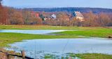 Äcker und Weiden sind noch immer überflutet