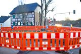 Wimbern: Baustelle im Kreuzungsbereich der Bundesstraße