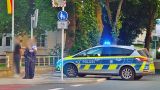 Verfolgungsjagd mit drei Streifenwagen der Polizei