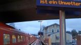 Strecke gesperrt: Zugverkehr eingestellt