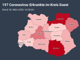 Jetzt fast 200 bestätigte Corona-Virus-Infektionen