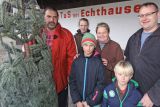 Schnell ausverkauft: Tannenbäume beim TuS und der Löschgruppe Echthausen