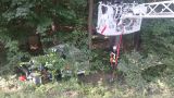 VW Polo stürzt vier Meter tief in den Wald – Fahrer schwer verletzt