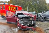 Drei Frauen bei Unfall in Werl leicht verletzt