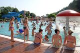 Große Pool-Party im Freibad in Wickede